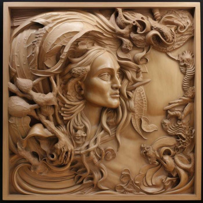 نموذج ثلاثي الأبعاد لآلة CNC 3D Art 